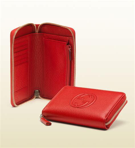 gucci womens wallet red|gucci wallet white.